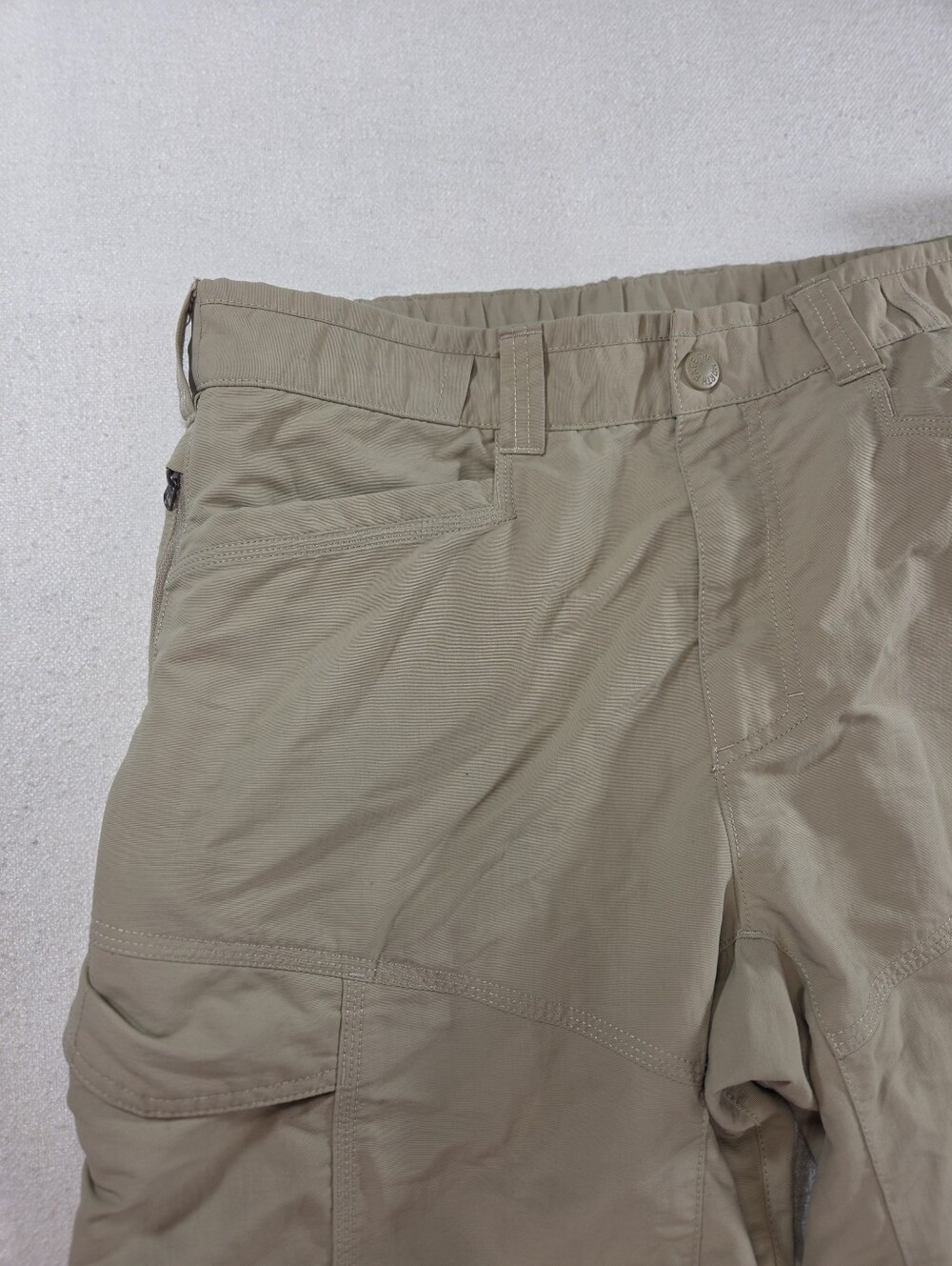 The North Face Khaki Convertible Cargo Pants Mens L - Picture 5 of 11